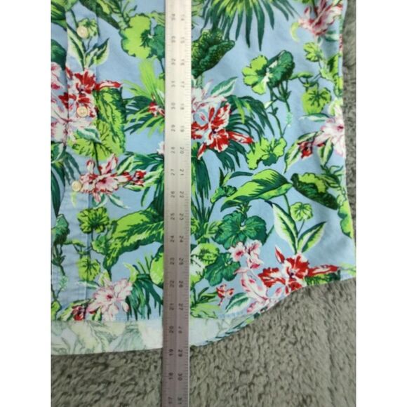 Polo Ralph Lauren Shirt Size L Multicolor Hawaiian Tropical Pattern Cotton - Picture 5 of 7